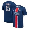 Original Fußballtrikot Paris Saint-Germain Danilo Pereira 15 Heimtrikot 2024-25 Für Herren